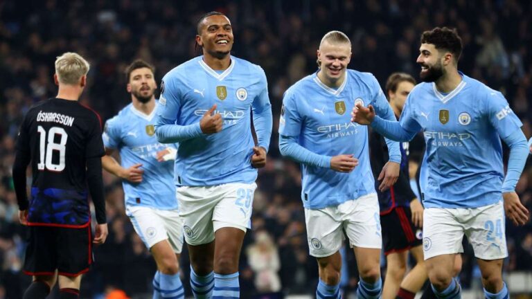 Manchester City le repite la dosis al Copenhague para meterse a los cuartos de final de la Champions League