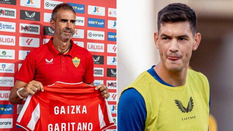 César Montes y el Almería volverían a cambiar de técnico: Gaizka Garitano, con pie y medio afuera