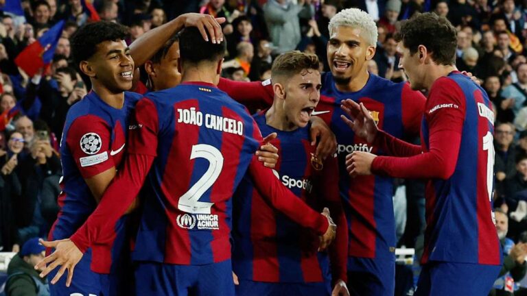 ¡Cuatro años después! Barcelona regresa a cuartos de final de la Champions tras vencer al Napoli