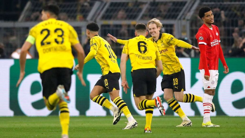 Dortmund califica a cuartos de final de la Champions League