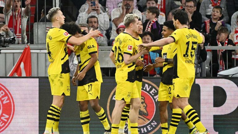 El Dortmund le gana al Bayern en casa el Clásico y los pone a 13 puntos del Leverkusen