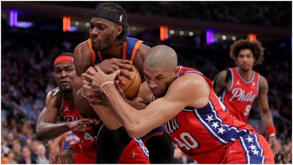 76ers y Knicks dan un duelo defensivo impresionante | Reuters; Penner-USA TODAY Sports 