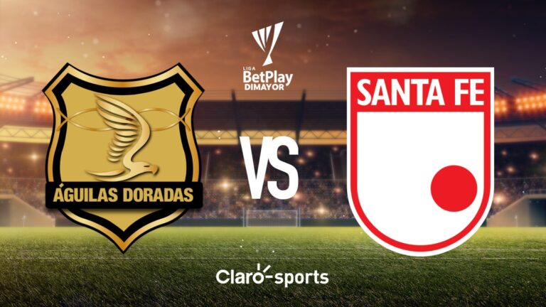 Águilas Doradas vs Independiente Santa Fe en vivo la Liga BetPlay 2024 I: marcador y goles de la fecha 13, al momento