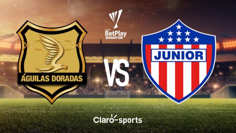 Águilas Doradas vs Junior en vivo la Liga BetPlay 2024 I: Bacca pega primero
