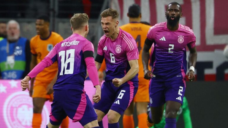 Alemania remonta a Países Bajos en un partidazo que poco tuvo de amistoso