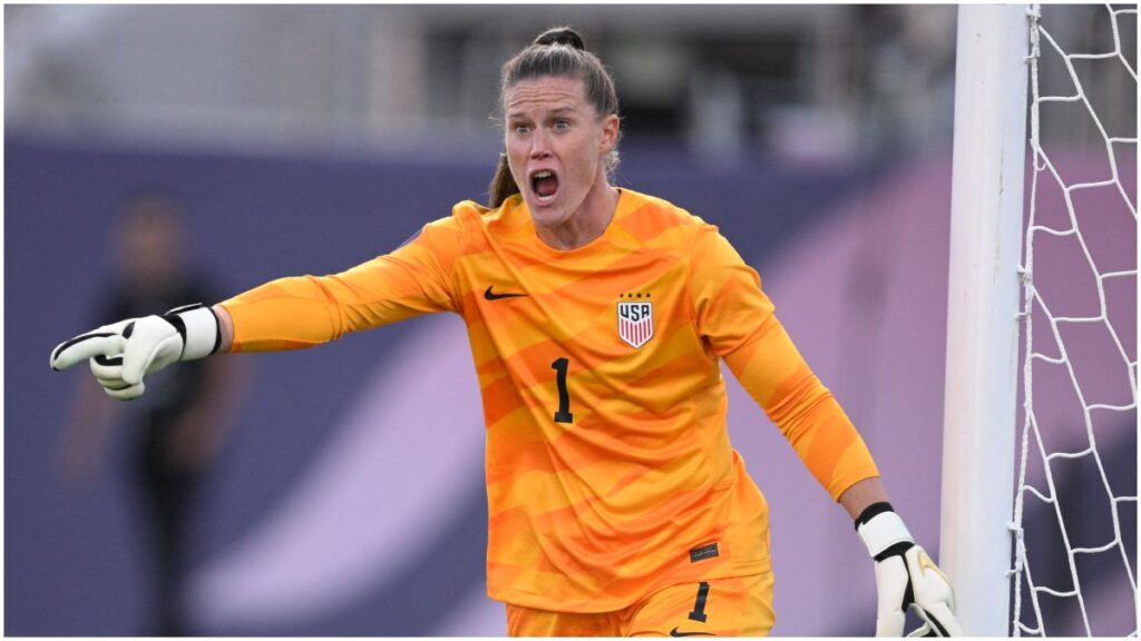 Alyssa Naeher, portera de la selección del USWNT | Reuters; Ramirez-USA TODAY Sports