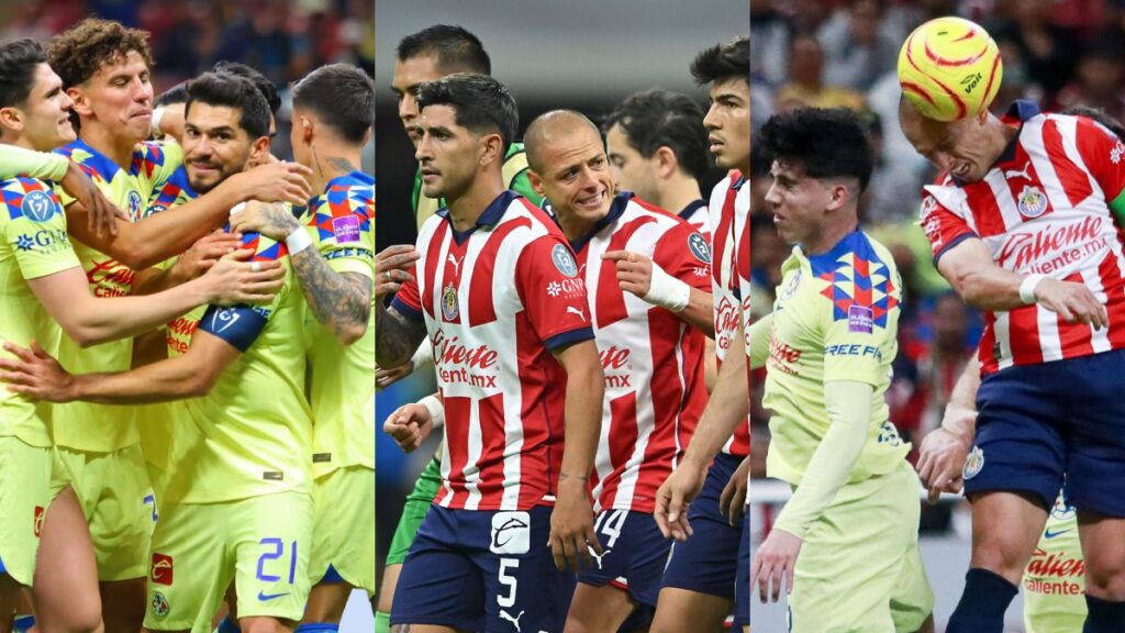 América, con mejores sensaciones que Chivas tras la seguidilla de Clásicos