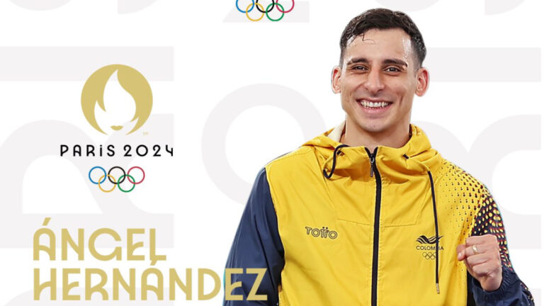 Ángel Hernández, el cupo 41 de Colombia para los Juegos Olímpicos Paris 2024