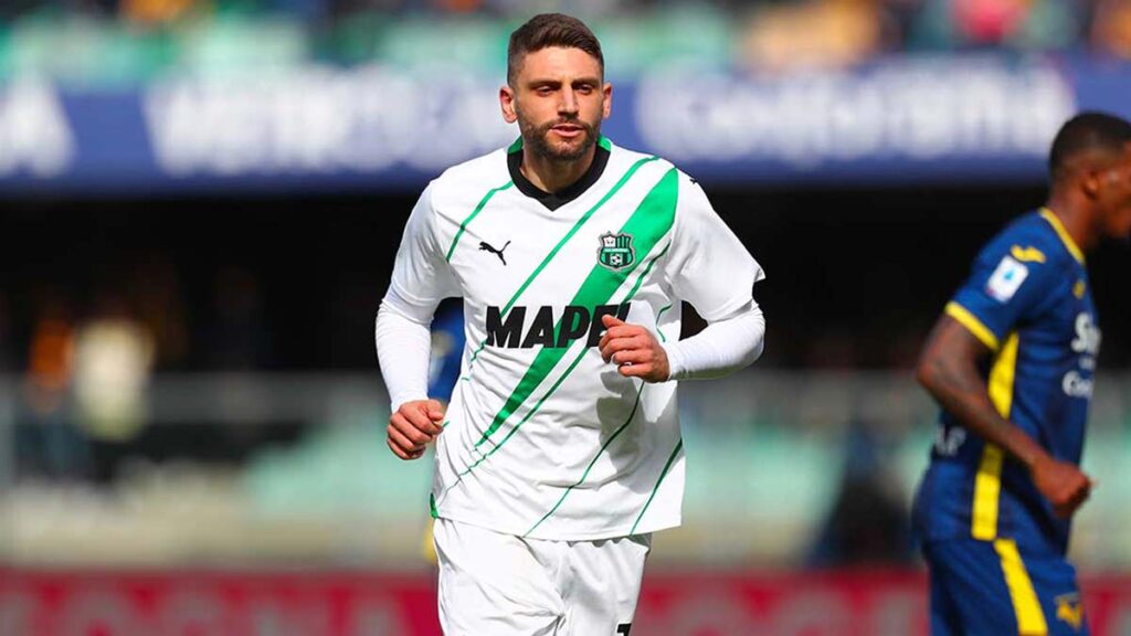 Domenico Berardi, fuera de la Eurocopa 2024 con Italia por desgarro en el tendón de Aquiles