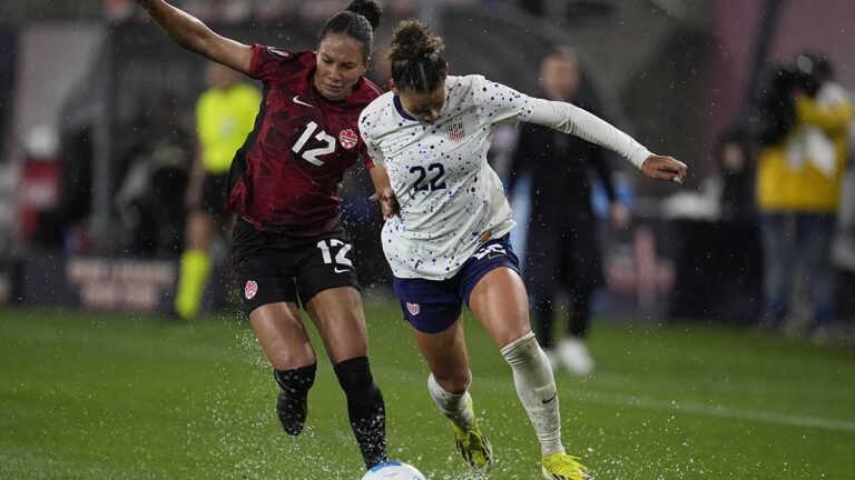 Canadá vs Estados Unidos: El USWNT busca el segundo gol