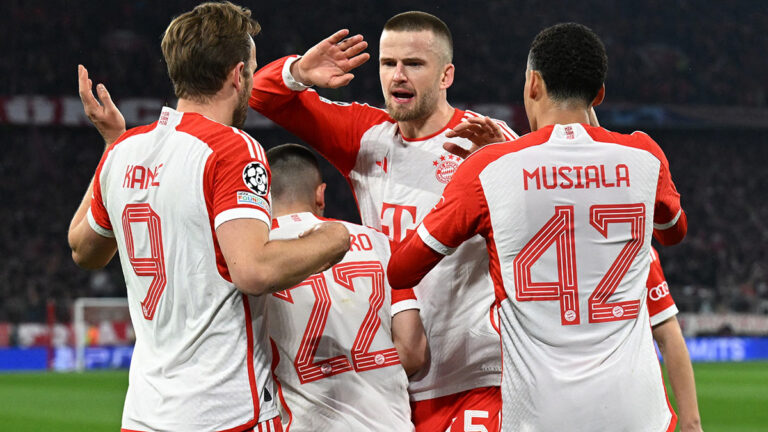 Bayern Munich vs Lazio: Thomas Müller marca el segundo justo antes del descanso