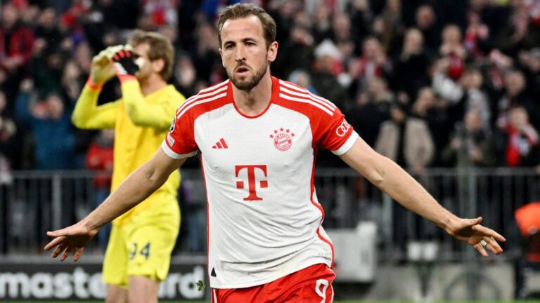 Harry Kane mete al Bayern Munich a los cuartos de final de la Champions League