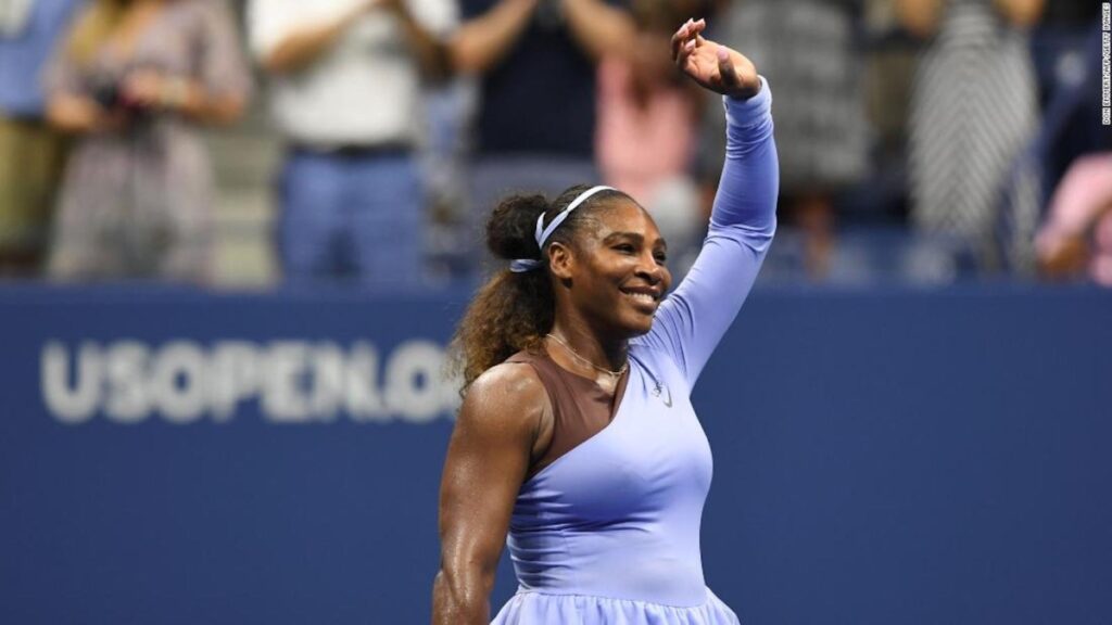 Serena Williams compitiendo | @Serenawilliams
