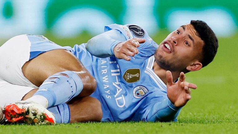 ¡Escalofriante! La lesión de Matheus Nunes del Manchester City ante el Copenhague