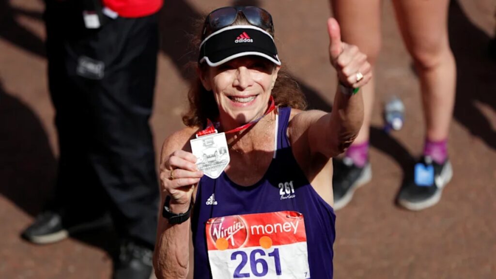 Kathrine Switzer vuelve a correr una maratón.