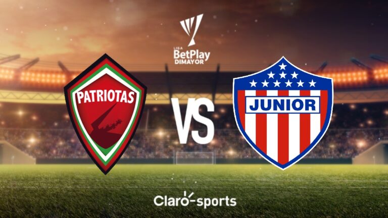 Patriotas vs. Junior en vivo la Liga BetPlay: Resultado y goles de la jornada 13, en directo online