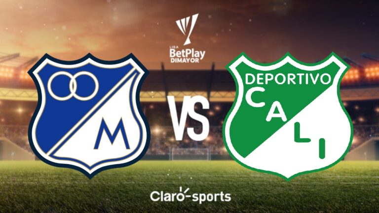 Millonarios vs Deportivo Cali en vivo la Liga BetPlay: Resultado y goles de la jornada 13, en directo online