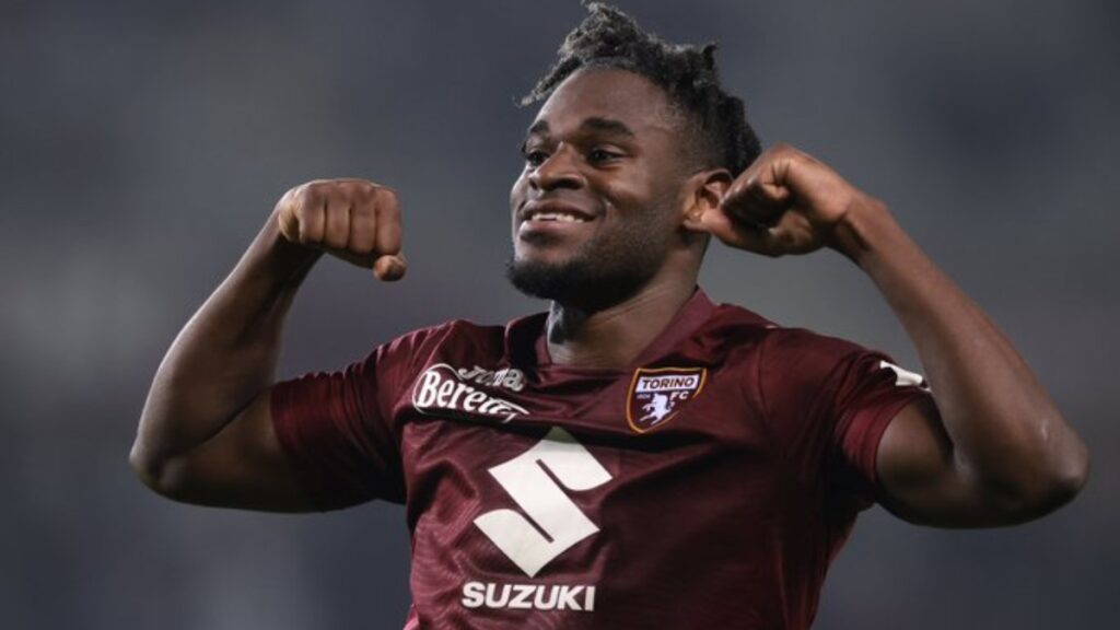 Duván Zapata jugador del Torino.