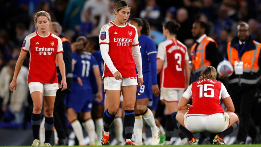 Curiosa anécdota en el Arsenal vs Chelsea Femenil: Las Gunners tuvieron que comprar calcetas en la tienda de su rival.