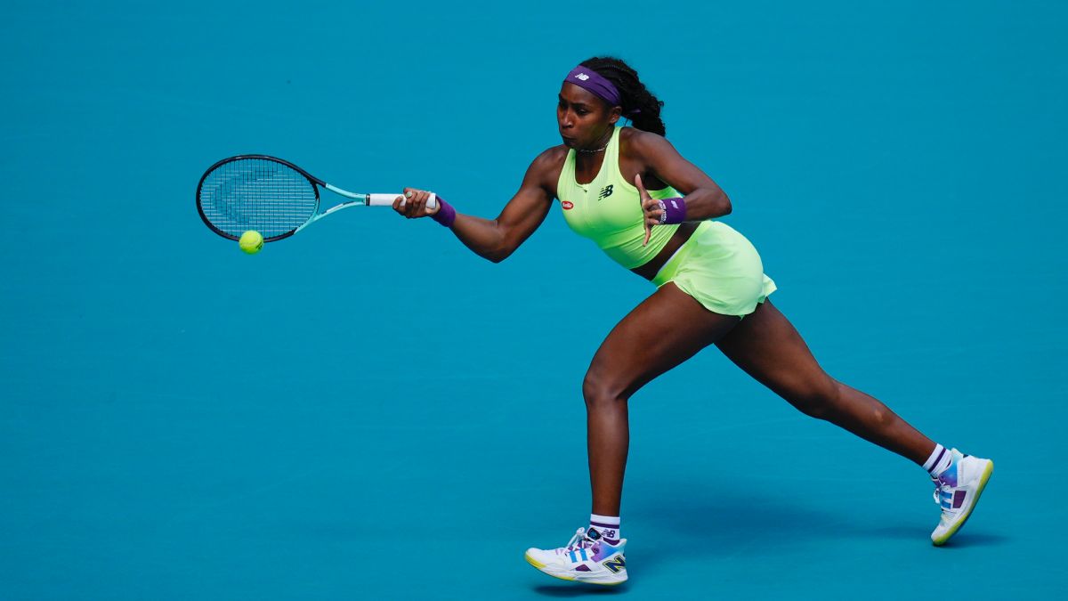 Coco Gauff avanza en el Abierto de Miami al superar a Océane Dodin ...