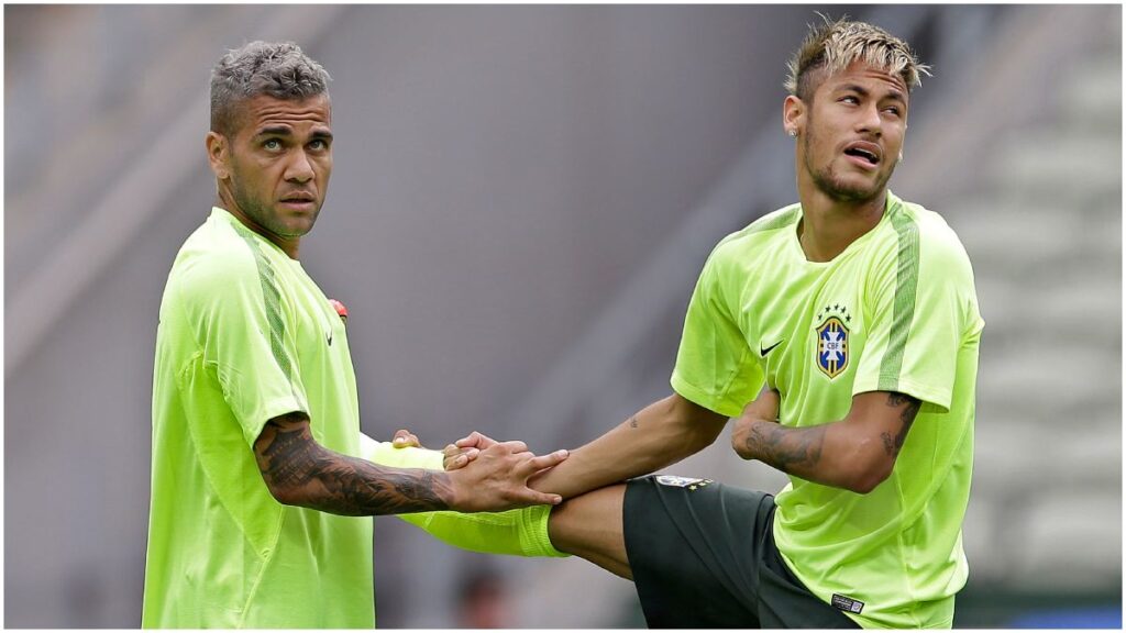 Dani Alves y Neymar | AP