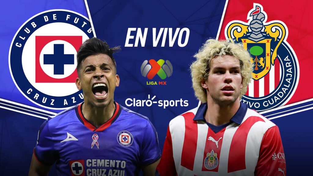 Cruz Azul vs Chivas en vivo la Liga MX hoy