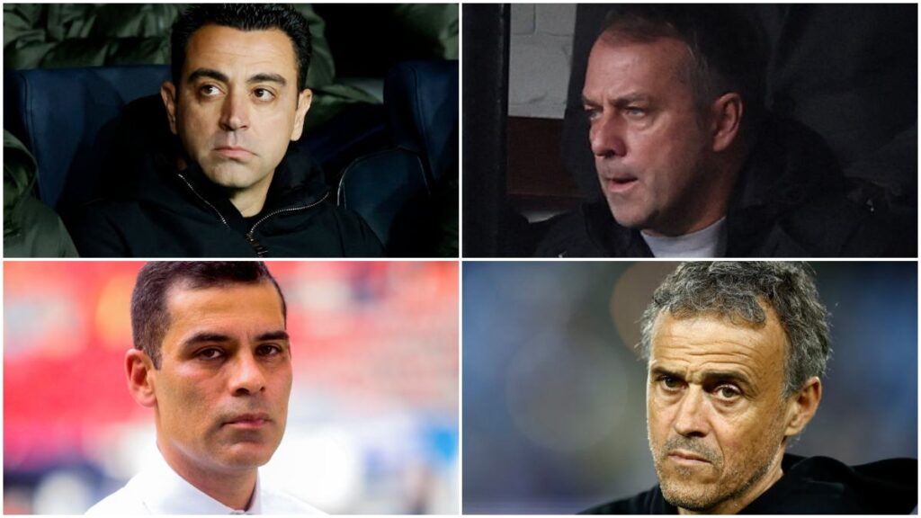 ¿Quién para entrenador del FC Barcelona? La cúpula culé aún no decide quien relevaría a Xavi Hernández.