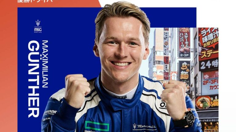 ¡Dramática victoria! Max Günther se corona en el primer E-Prix de la Fórmula E de Tokio