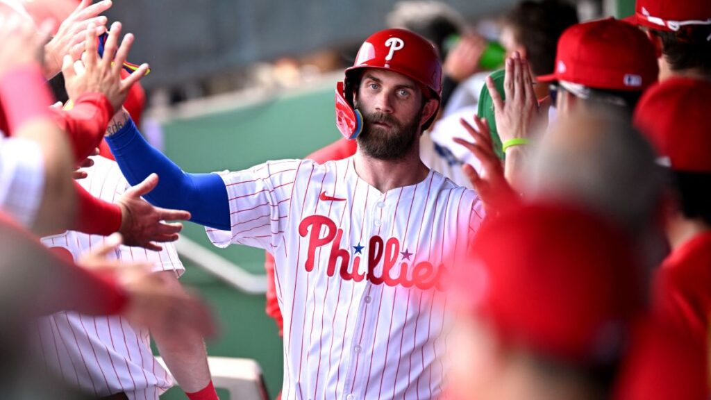 Bryce Harper, titular ante los Yankees | Jonathan Dyer-USA TODAY Sports