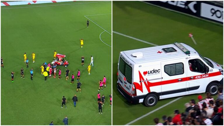 Javier Altamirano se convulsiona y se suspende el duelo ante Boca… ¿cuál es el estado de salud del jugador chileno?