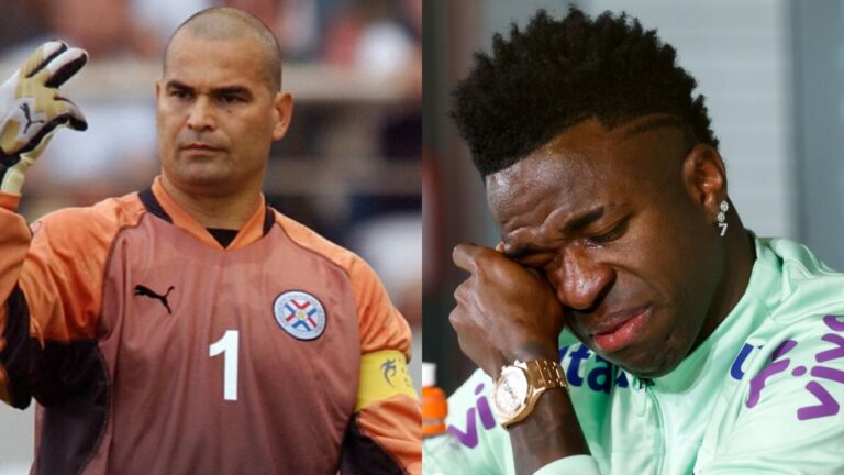 José Luis Chilavert se despacha contra Vinicius Jr: “El fútbol es para los hombres”