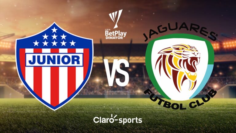 Junior vs Jaguares en vivo la Liga BetPlay 2024 I: resultado y goles de la fecha 12, al momento