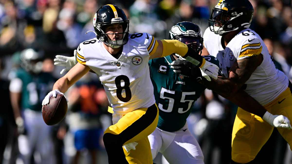 Kenny Pickett deja a los Steelers y se va en cambio a los Eagles ...
