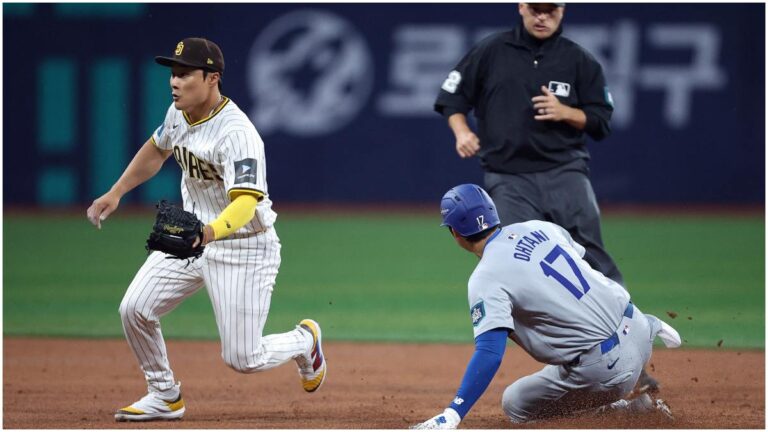 Dodgers y Padres sufren una amenaza de bomba en el debut de la temporada en Corea del Sur