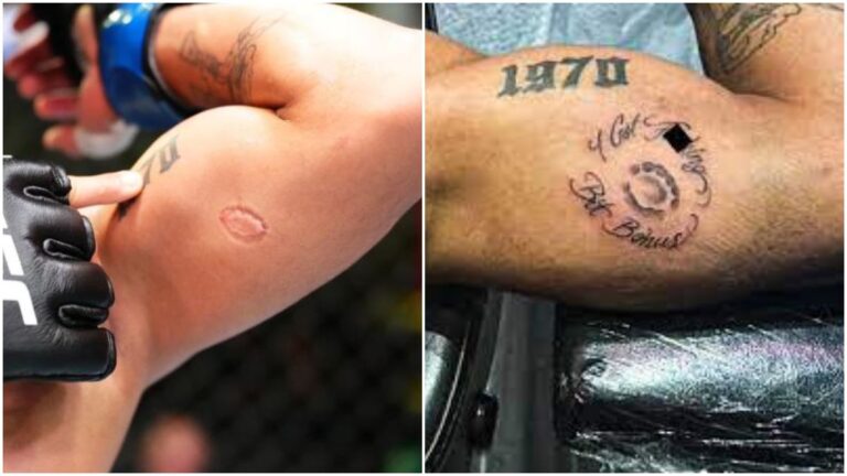 UFC despide a Igor Severino por morder a Andre Lima y el brasileño inmortaliza la marca con un tatuaje