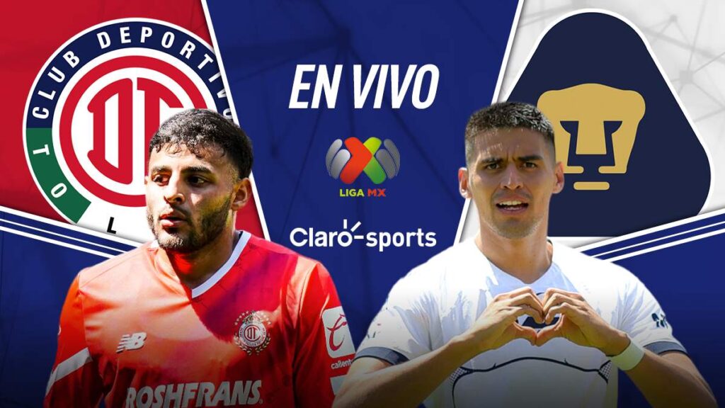 Toluca vs Pumas en vivo la Liga MX 2024 Resultado y goles de la