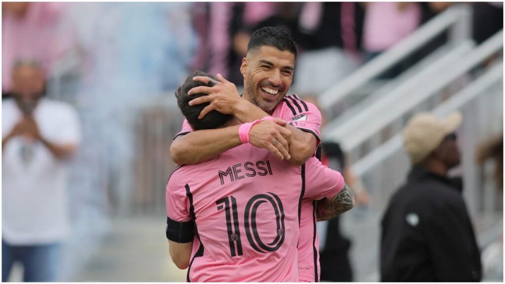 Lionel Messi y Luis Suárez meten doblete con el Inter Miami | Reuters