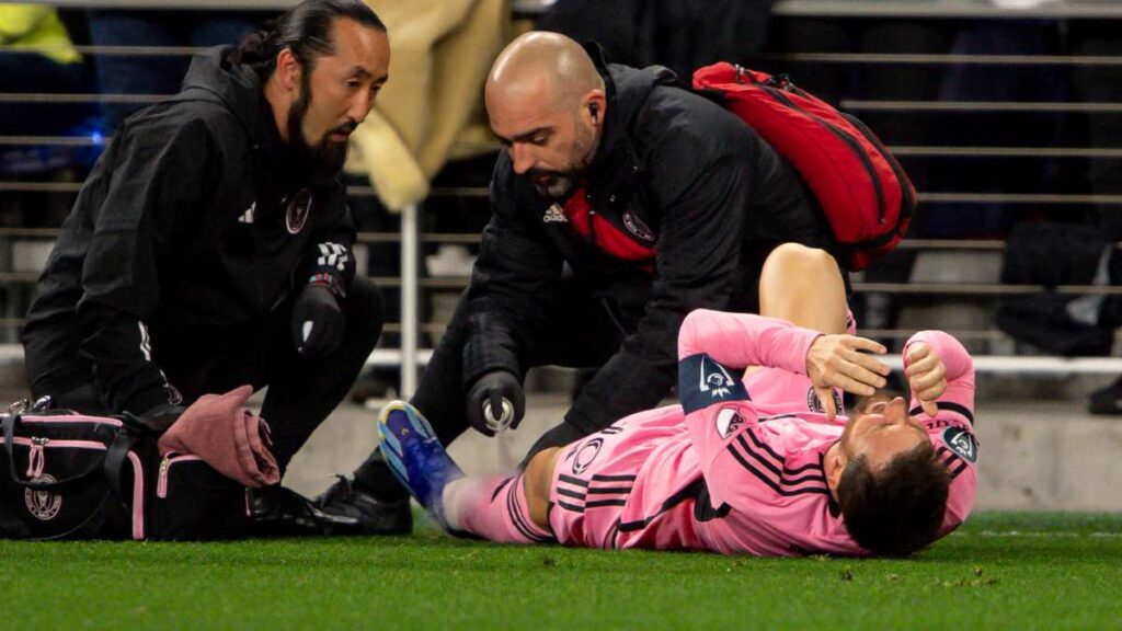 La brutal patada que recibió Messi ante Nashville | Reuters; Roberts-USA TODAY