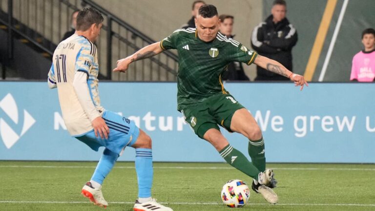 El Cabecita Rodríguez se estrena en la MLS en la derrota de Portland Timbers ante Philadelphia Union
