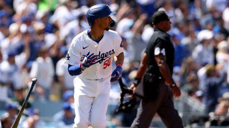 Mookie Betts se vuela la barda e impone marca histórica con los Dodgers