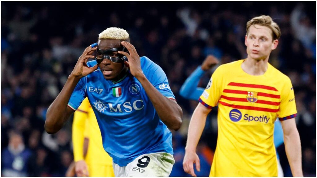 Napoli busca eliminar a Barcelona en Champions League | Reuters: Casilli