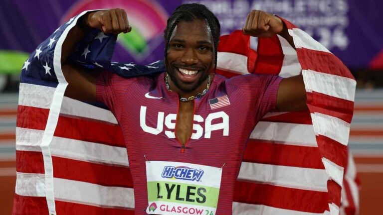 Noah Lyles sueña a lo grande en Paris 2024: va por el récord de 4 oros que ni Usain Bolt ni Carl Lewis lograron
