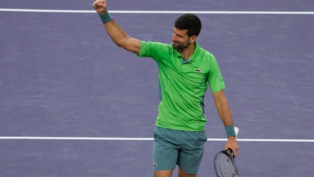Djokovic gana en su regreso a Indian Wells