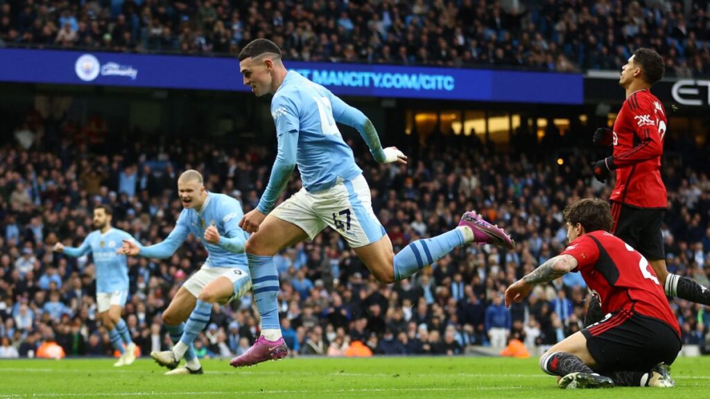 Phil Foden Se Convierte En El Heroe De La Remontada Del City Sobre El United En El Derby De Manchest