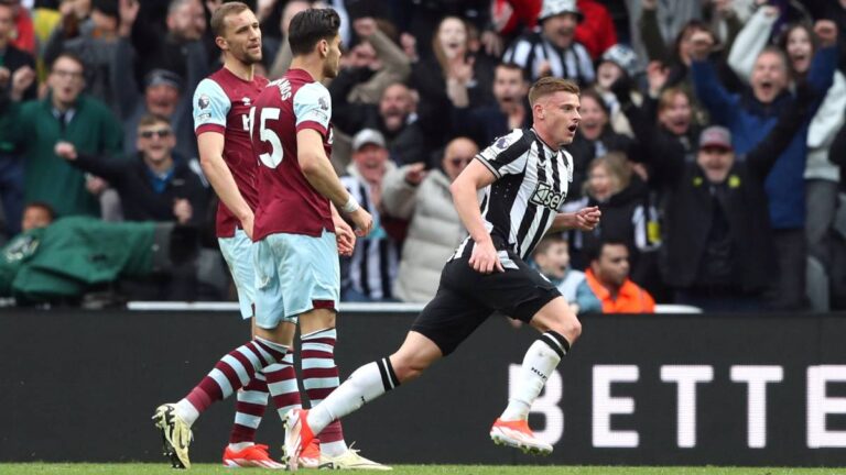 Newcastle se lleva la victoria ante el West Ham en un partidazo lleno de goles y volteretas; Edson Álvarez no fue convocado