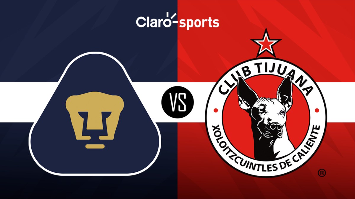 Pumas vs Tijuana, en vivo Horario y dónde ver hoy la transmisión