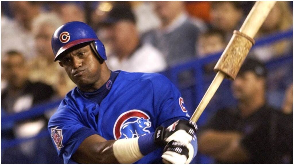 Sammy Sosa, exjugador de los Chicago Cubs | AP