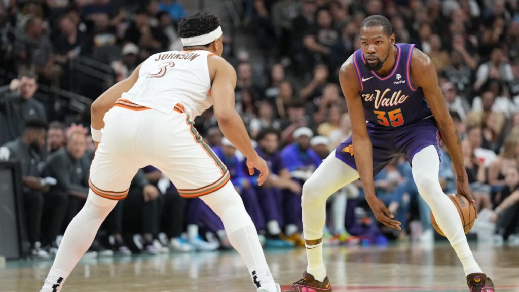 Durant y los Suns caen ante los Spurs | Daniel Dunn-USA TODAY Sports