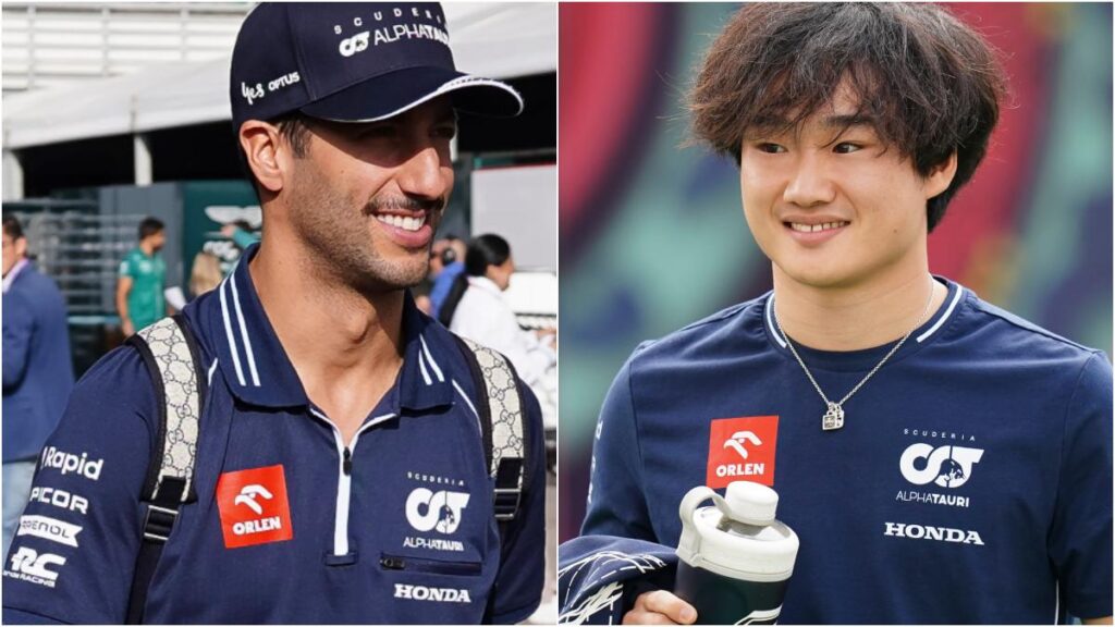 Ricciardo y Tsunoda no acabaron de la mejor manera posible el primer Gran Premio de la temporada luego de que el japonés se enojara por una decisión de equipo.