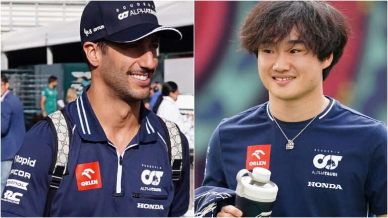 ¡Pelea, pelea! Ricciardo y Tsunoda discuten durante la última parte del GP Bahréin 2024